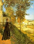Camille Pissaro, Louveciennes : The Road to Versailles